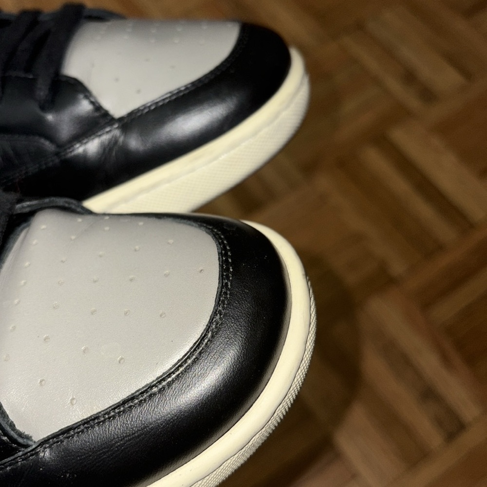 Saint Laurent Black and Gray High-Top Sneakers - Picture 14 of 14